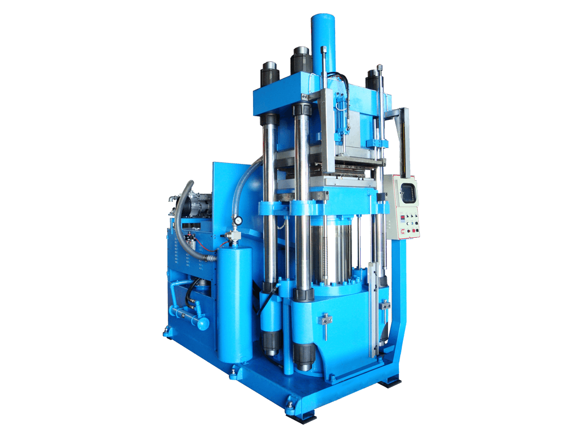 Máquina de moldeo a compresión por transferencia con alimentación manual