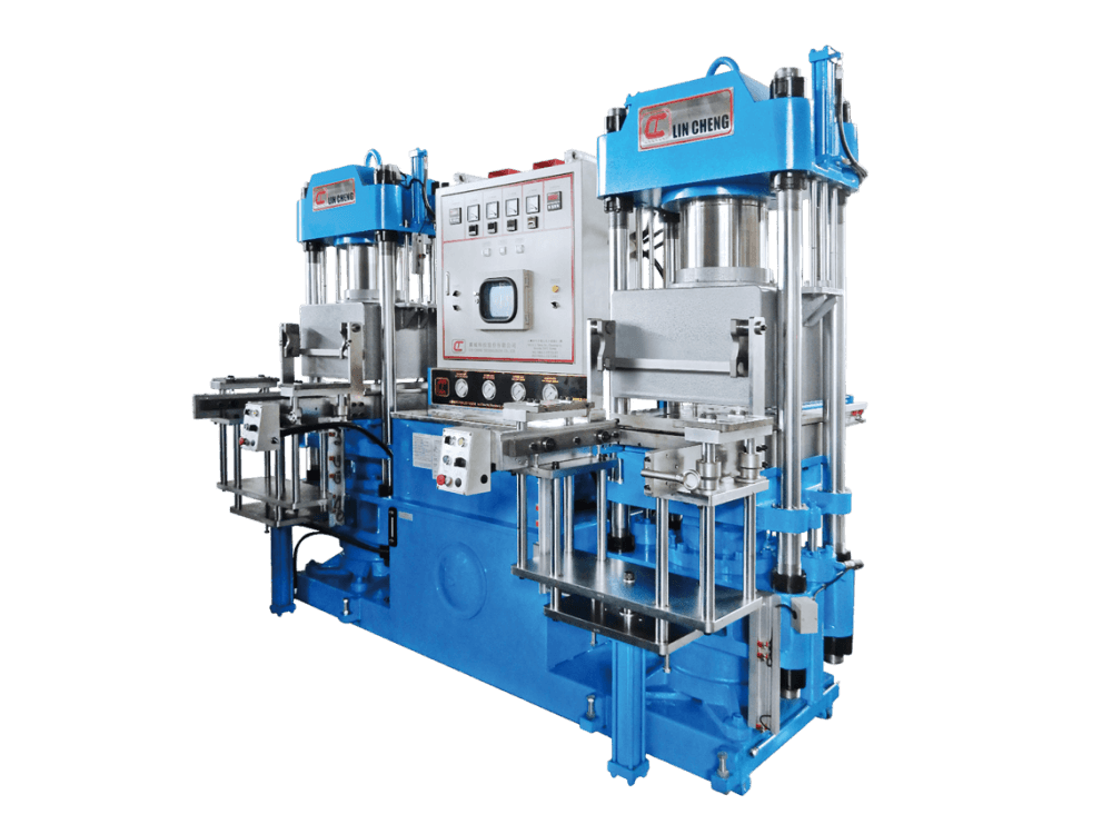 2RT Mold-Open Rubber/Silicone Vacuum Compression Molding Machine